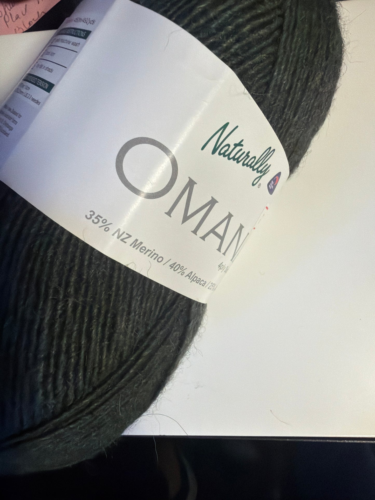 Naturally Omana 4ply sock yarn