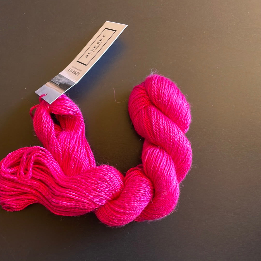 Alpaca silk by Blue Sky Fibers
