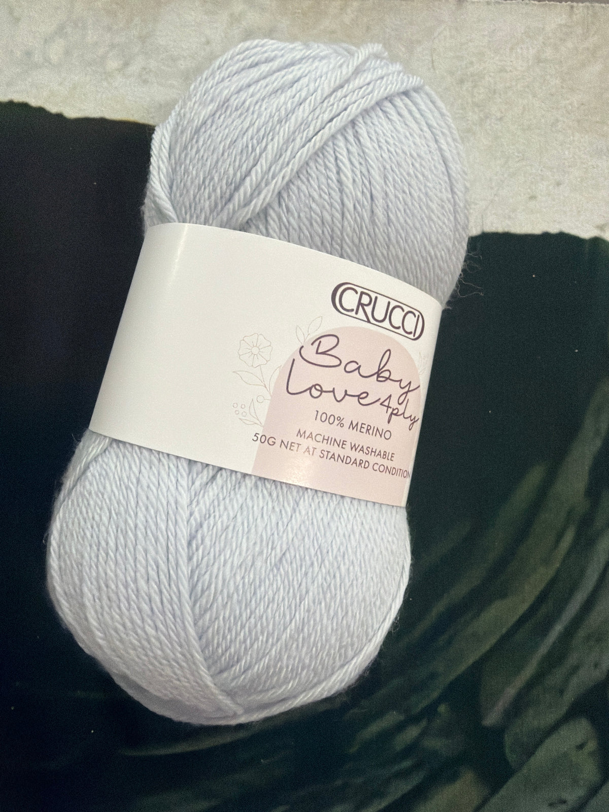 Crucci baby love 4ply merino