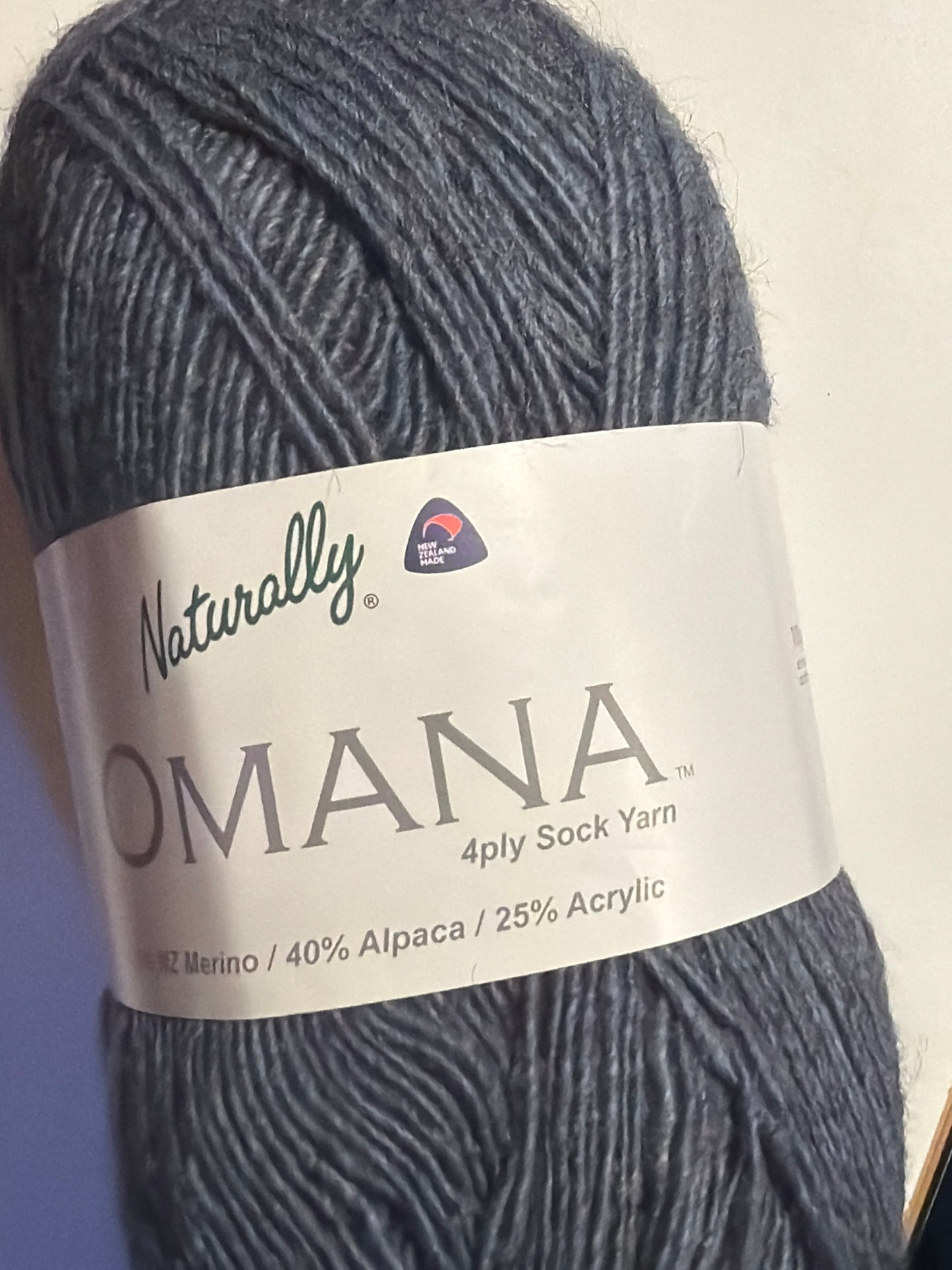Naturally Omana 4ply sock yarn